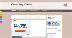 Desktop Screenshot of coachingkerala.com